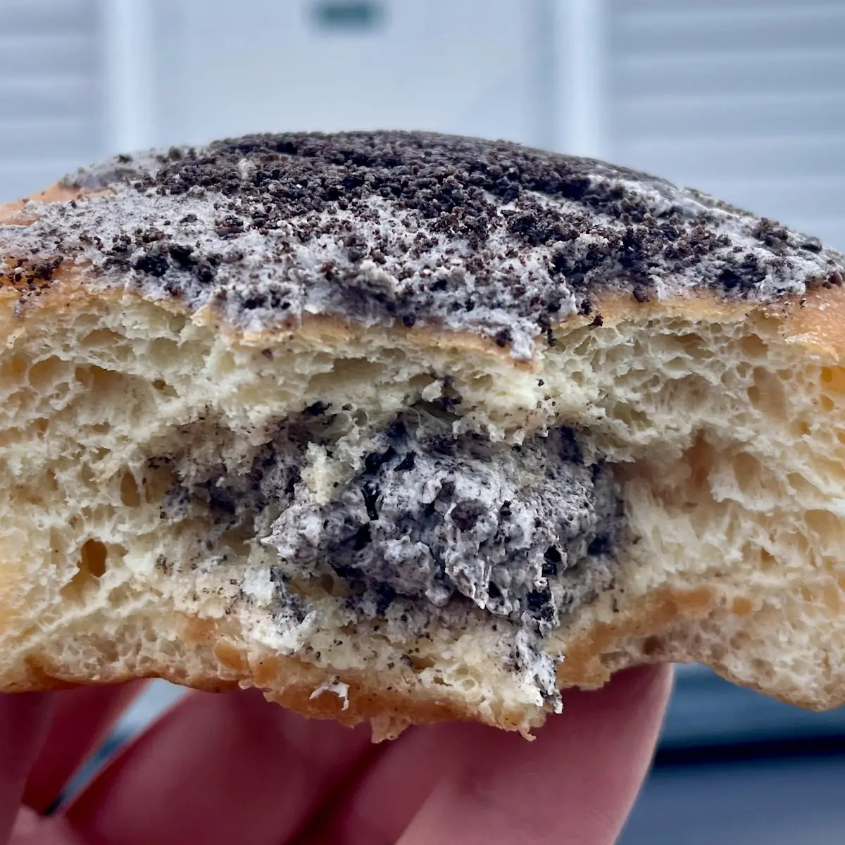Cookies and Cream Donut Filled