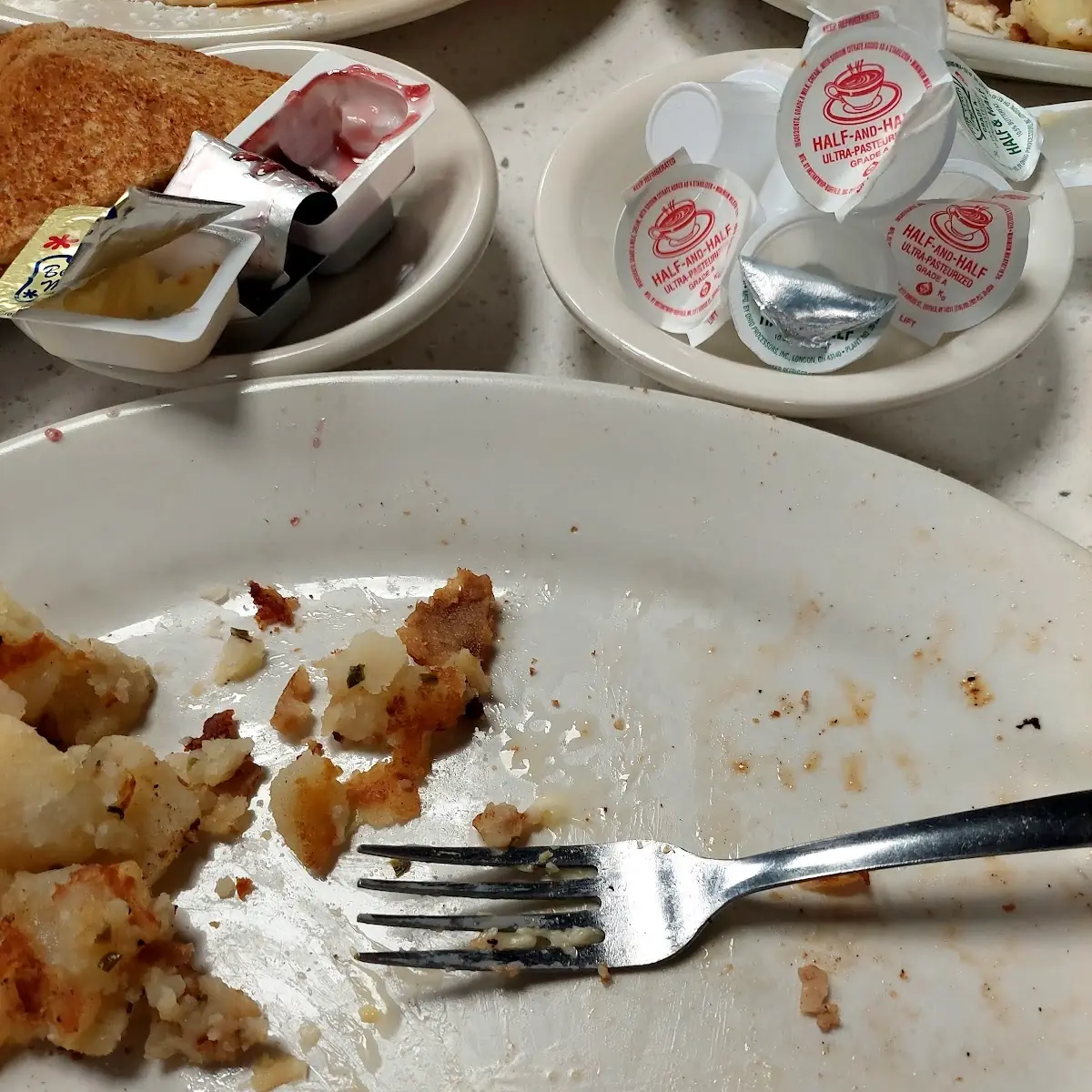 Home Fries Turkey Sausage Scrambled Eggs