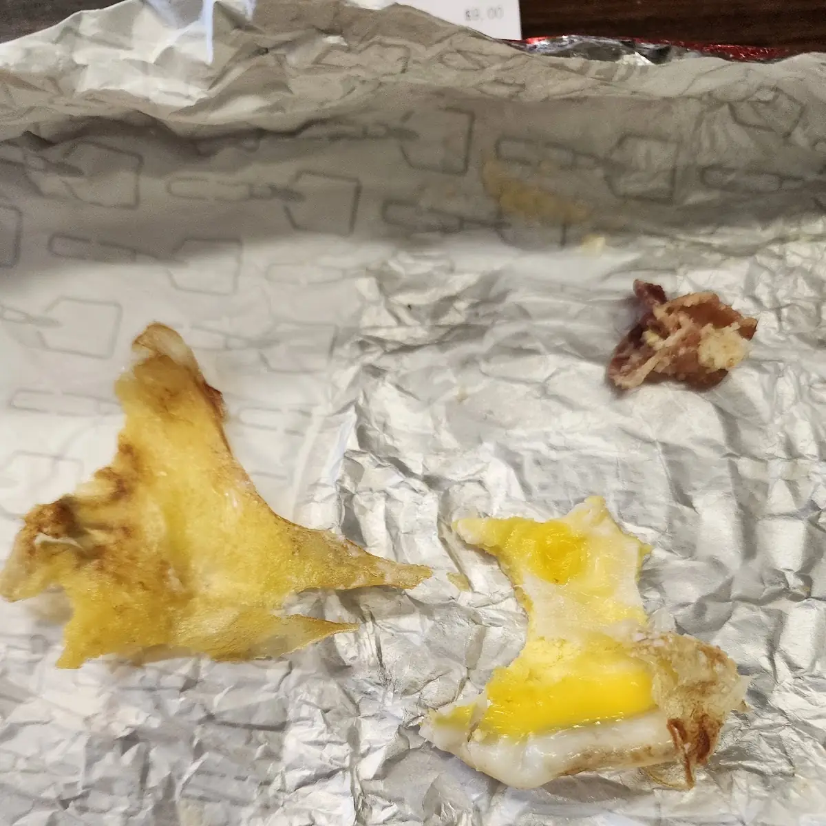 That Was the Egg on My Breakfast Sandwich Gross