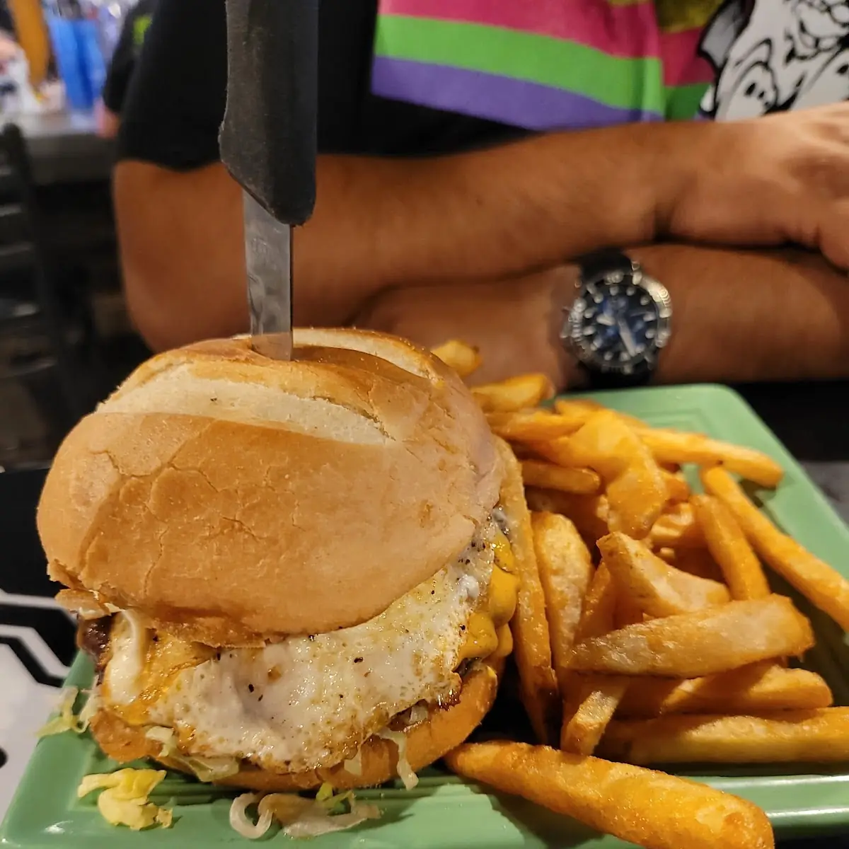 Whiskey River BBQ Burger