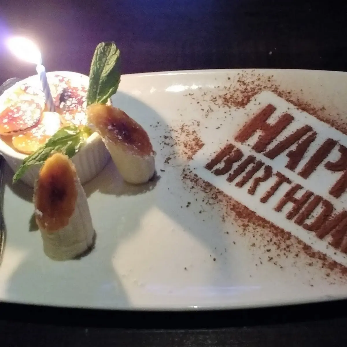Desert Trio Sampler Platter