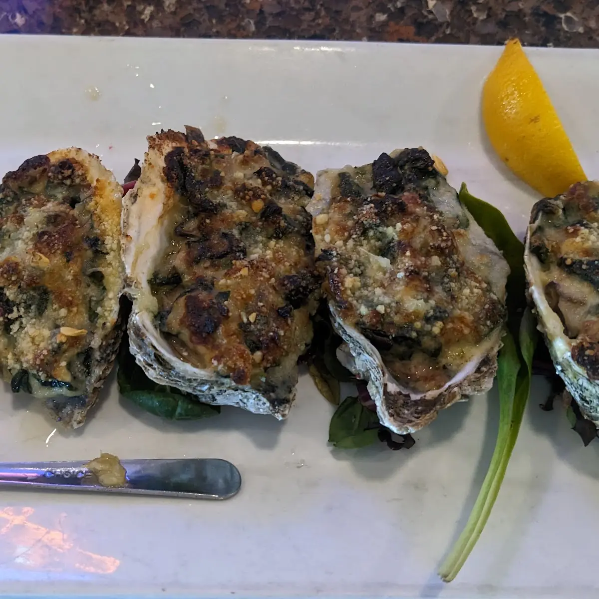 1 Oysters on the Half Shell
