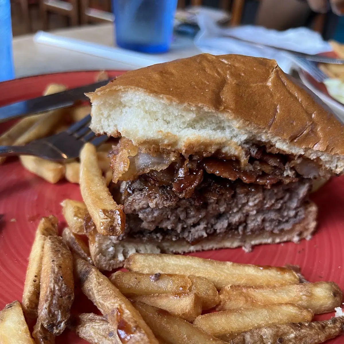 Mushroom Swiss Burger