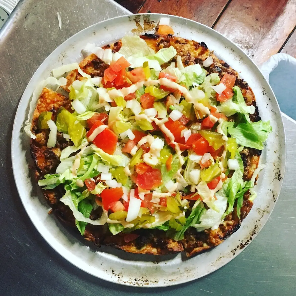 Taco Pizza