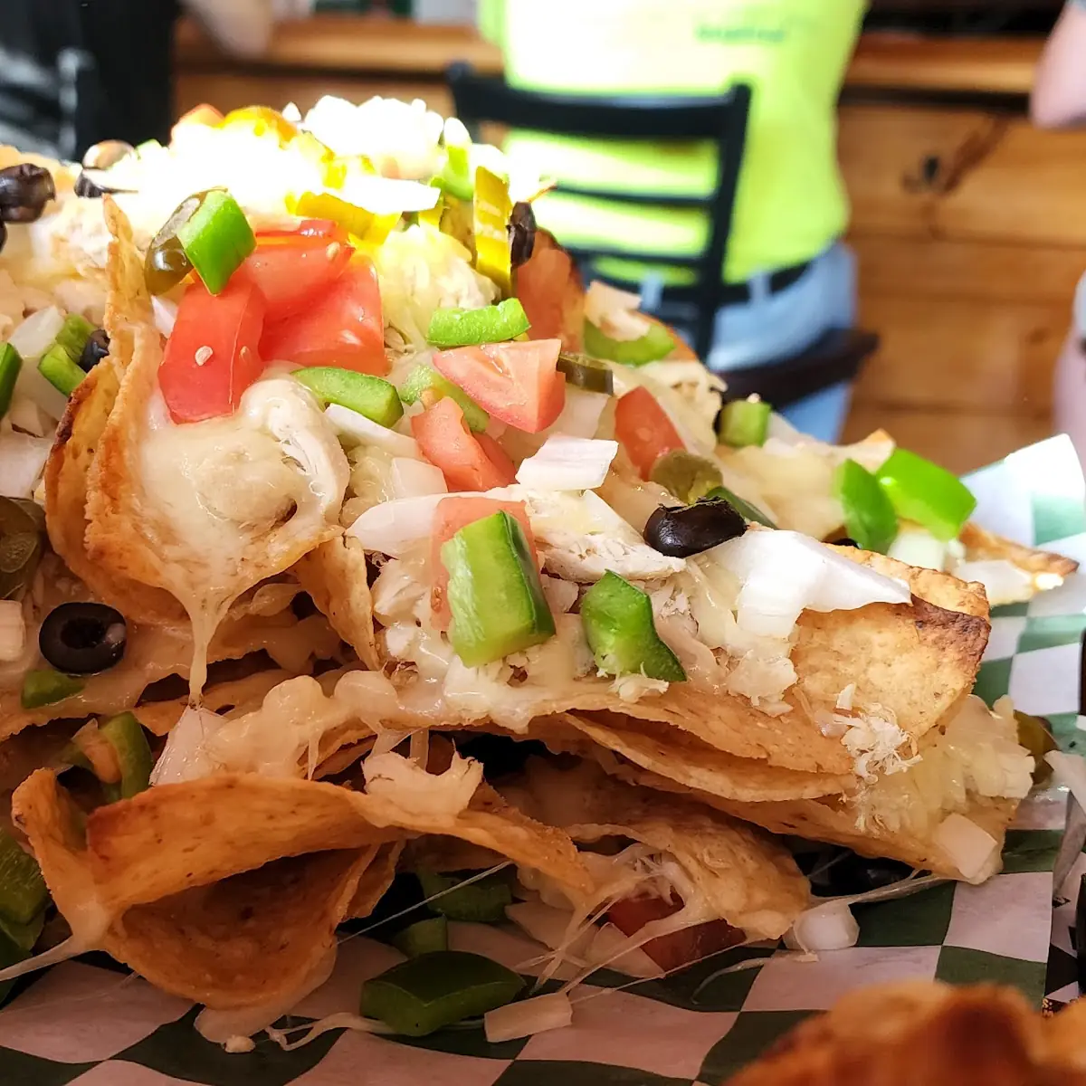 Trash Can Pulled Pork Nachos