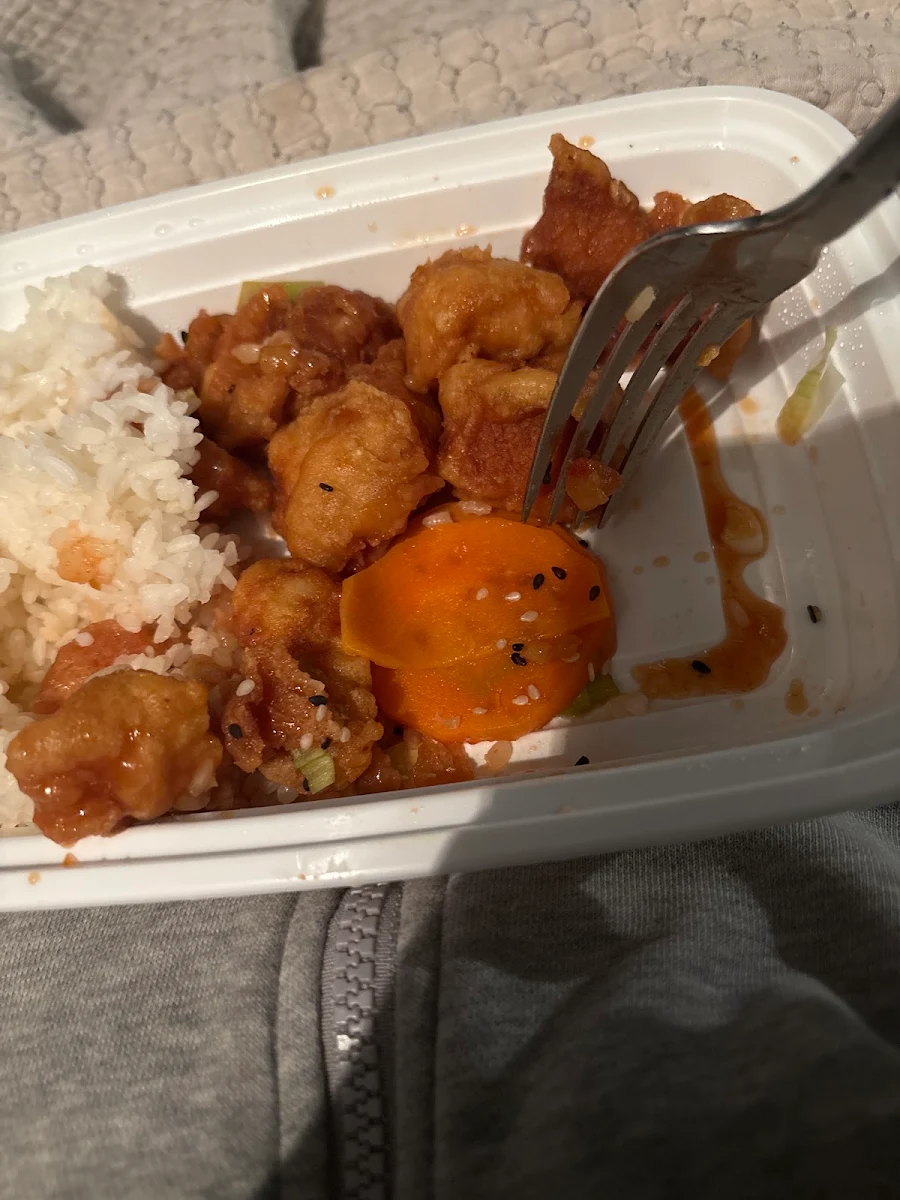 Poulet Général TSO Repas Combiné General TSO Chicken Combo