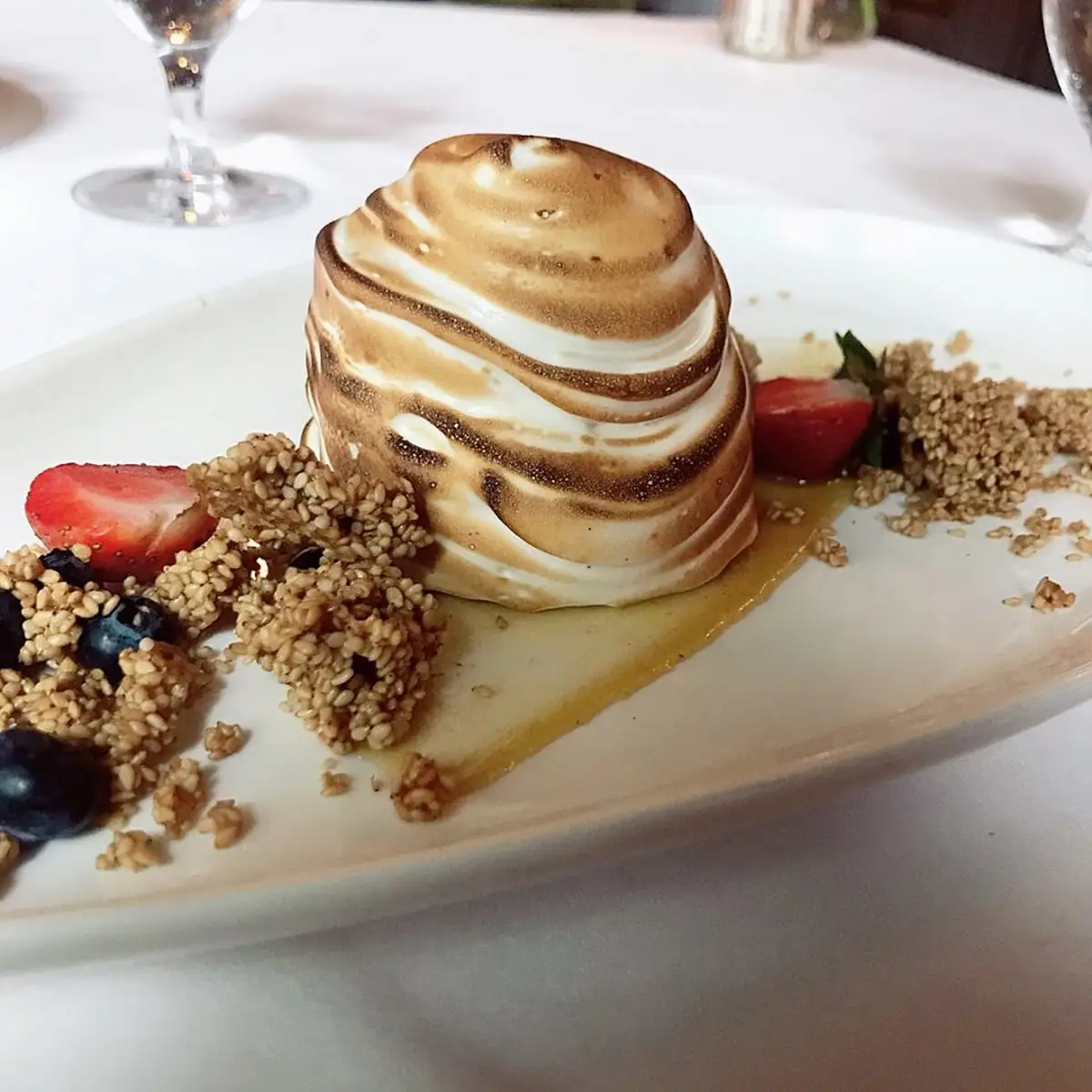 Carrot Cake Baked Alaska