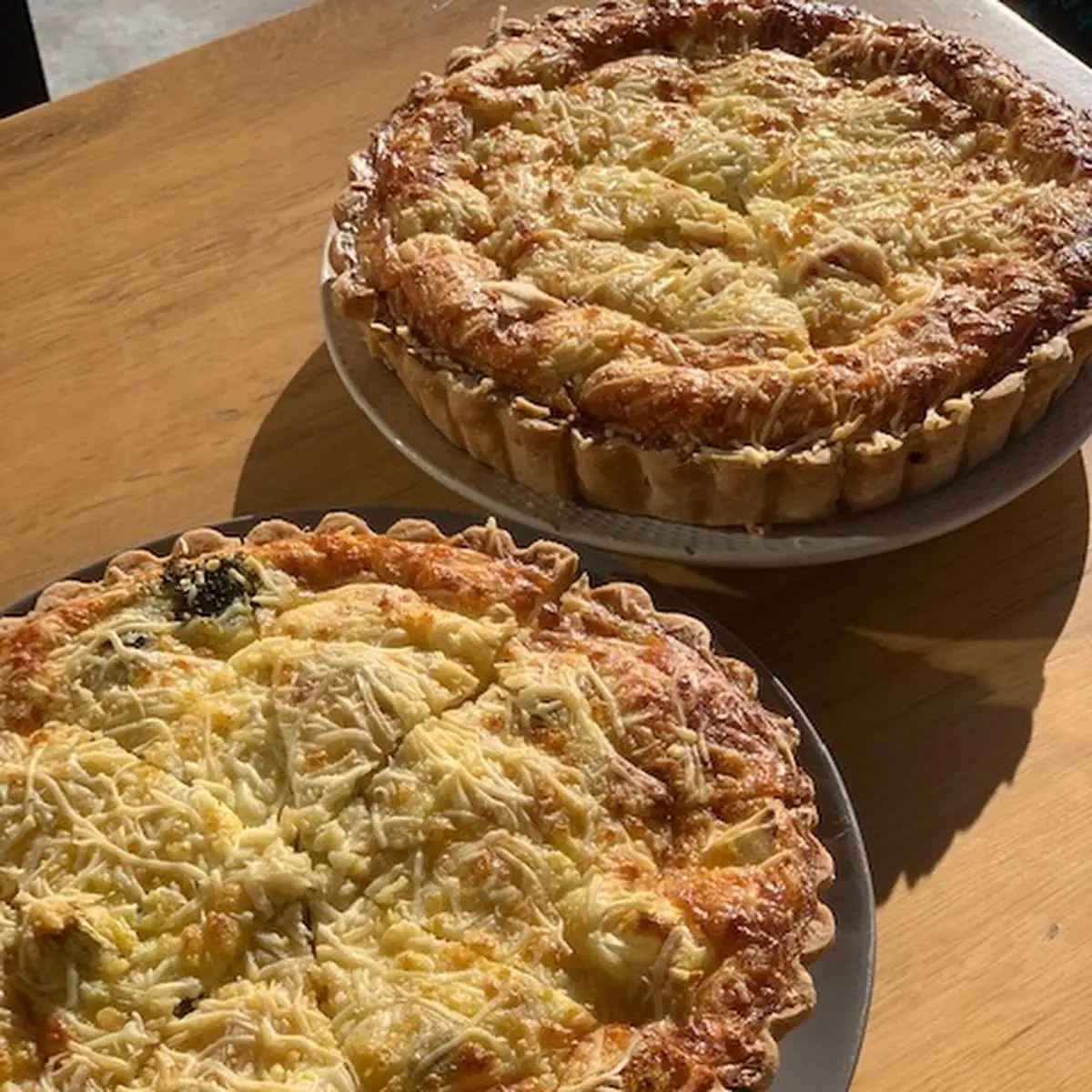 Quiche - Ham & Cheese or Market Veggie