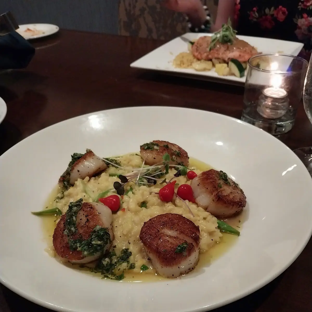 Pan Seared Scallops