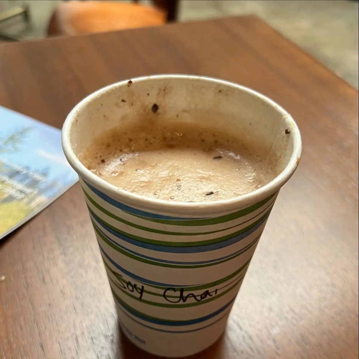 Chai with Soy Milk