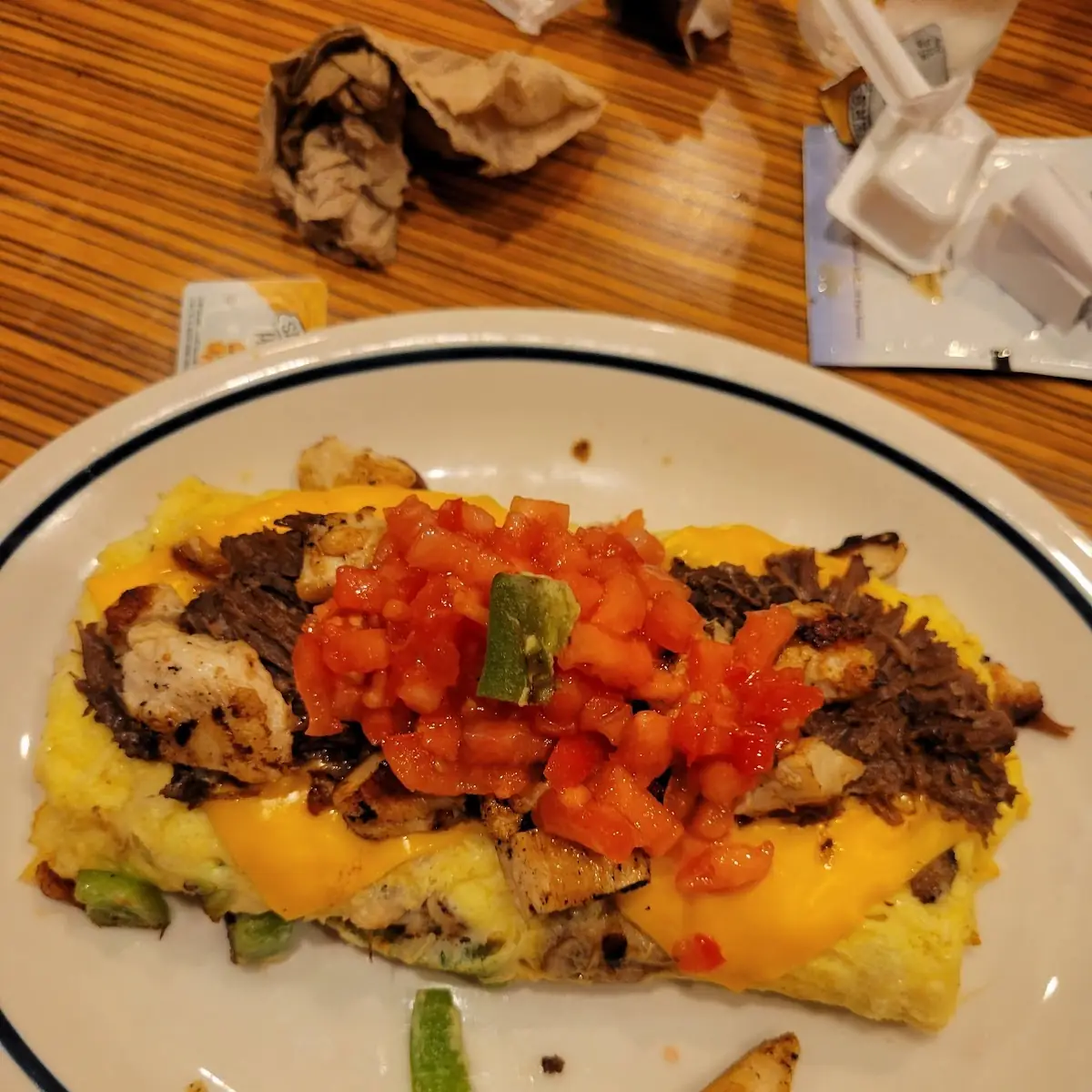Meat Lovers Omelette