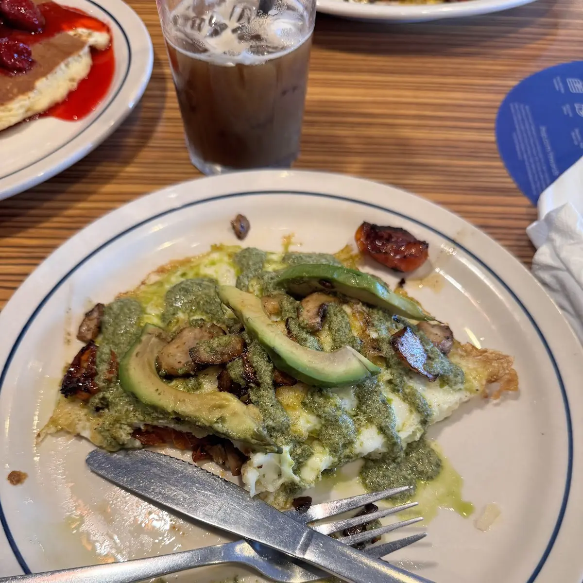 Pesto Omelette