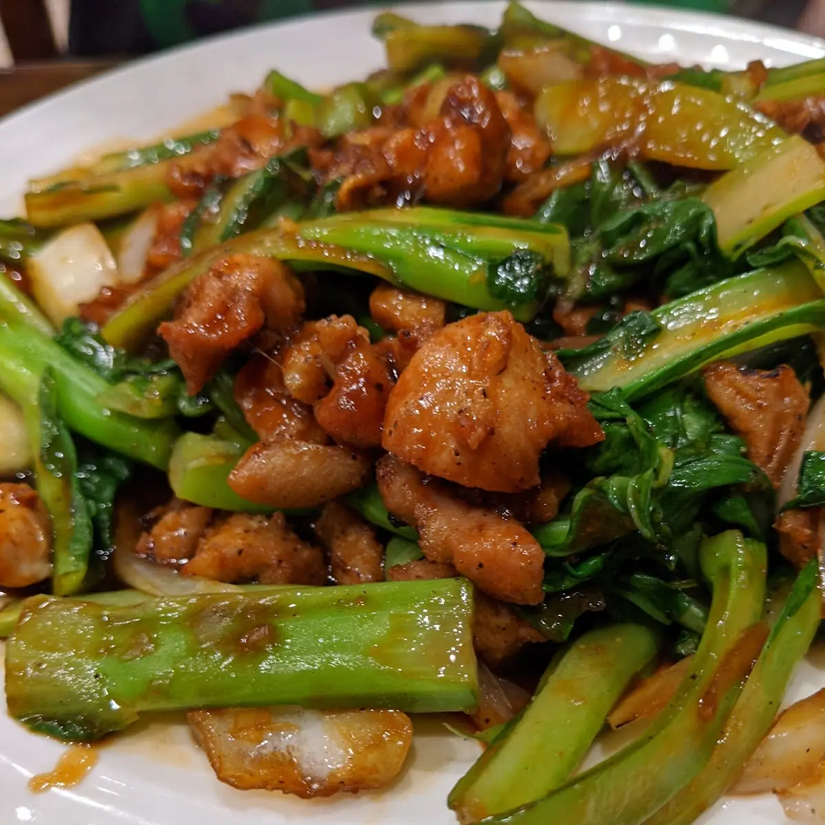 Frog Leg with Chow Fun