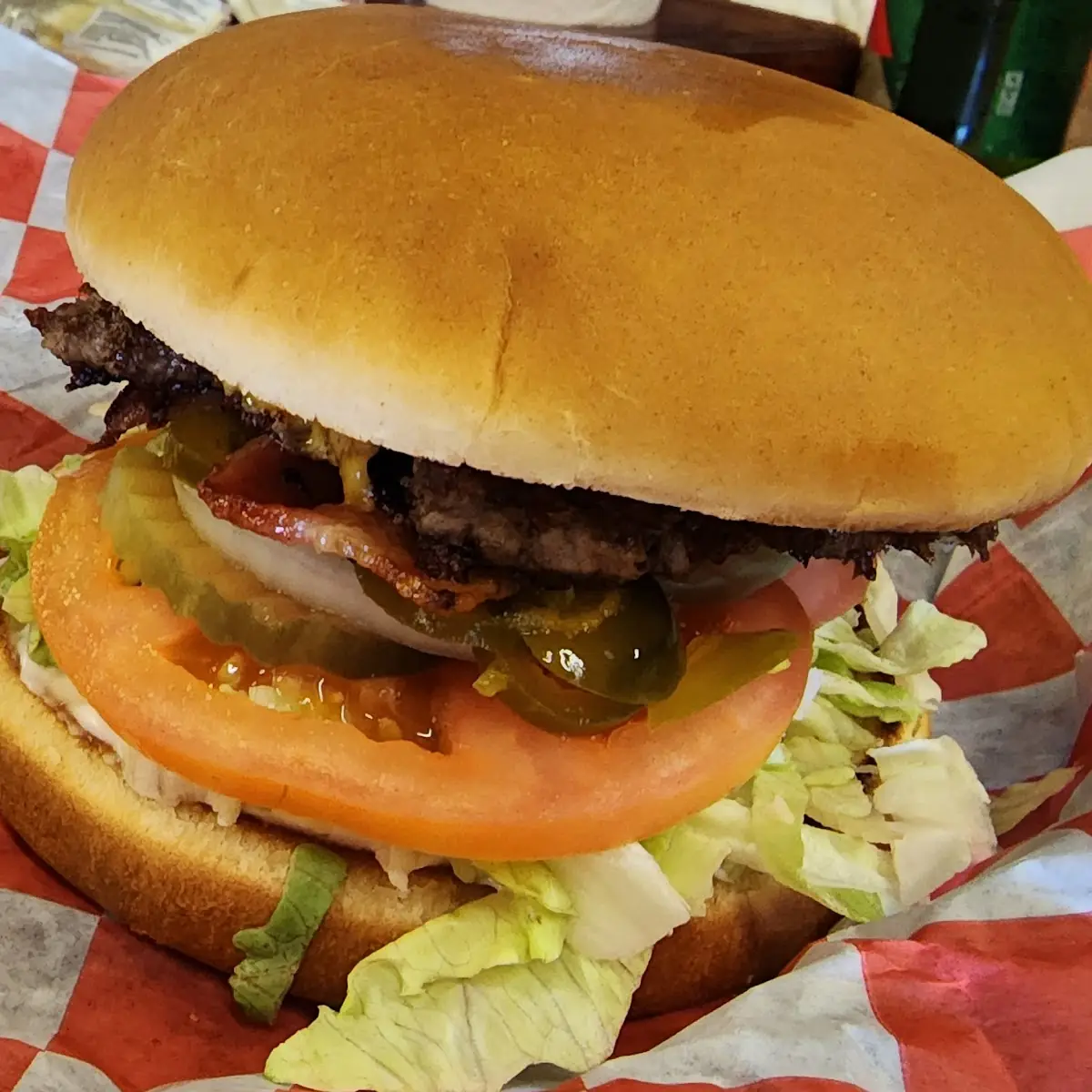 Bacon Cheeseburger w Jalapeño