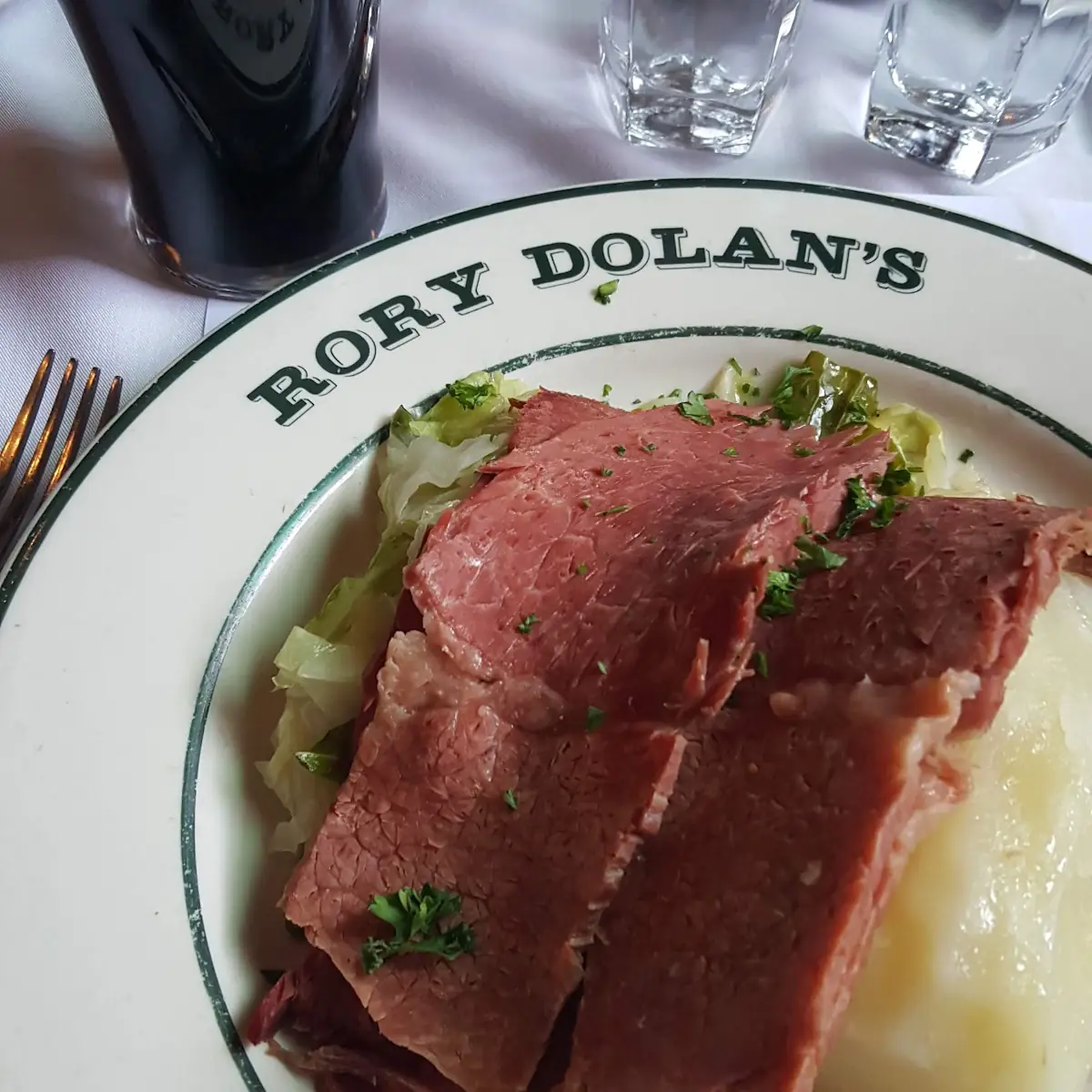 Corned Beef and Cabbage Thursday Only