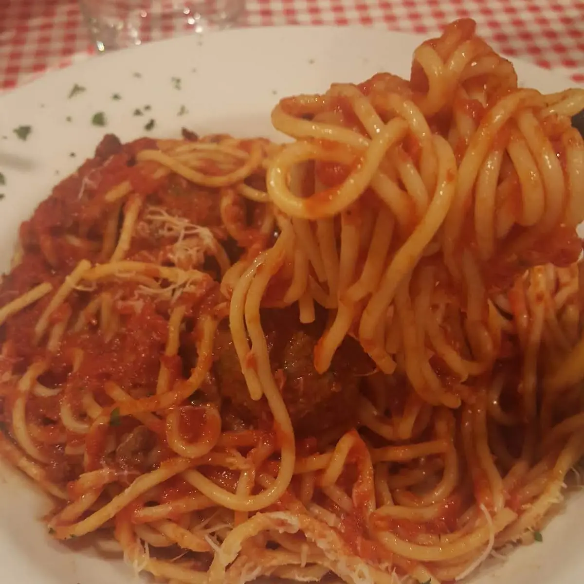 Spaghetti Meatballs