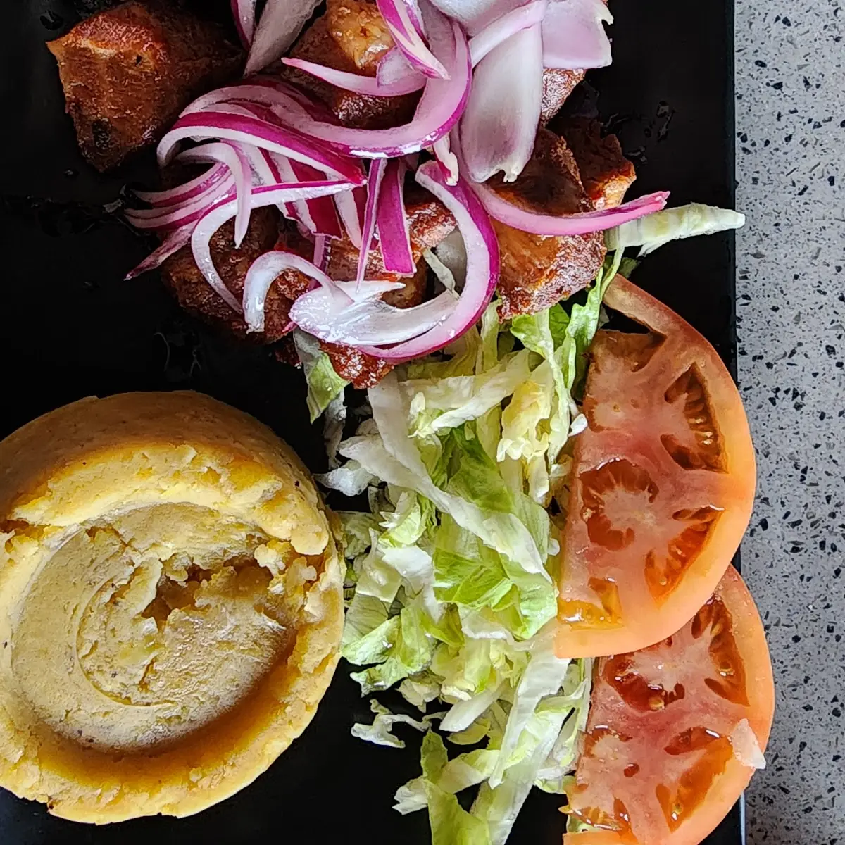 Mofongo Relleno De Mariscos