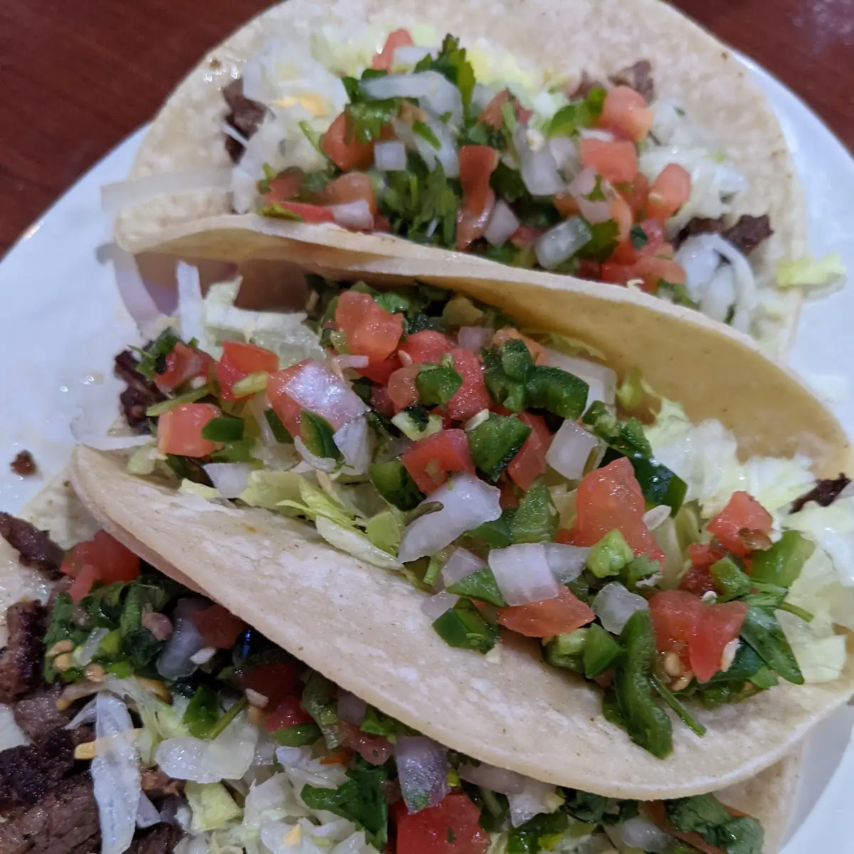 Carne Asada Tacos Con Pico De Gallo