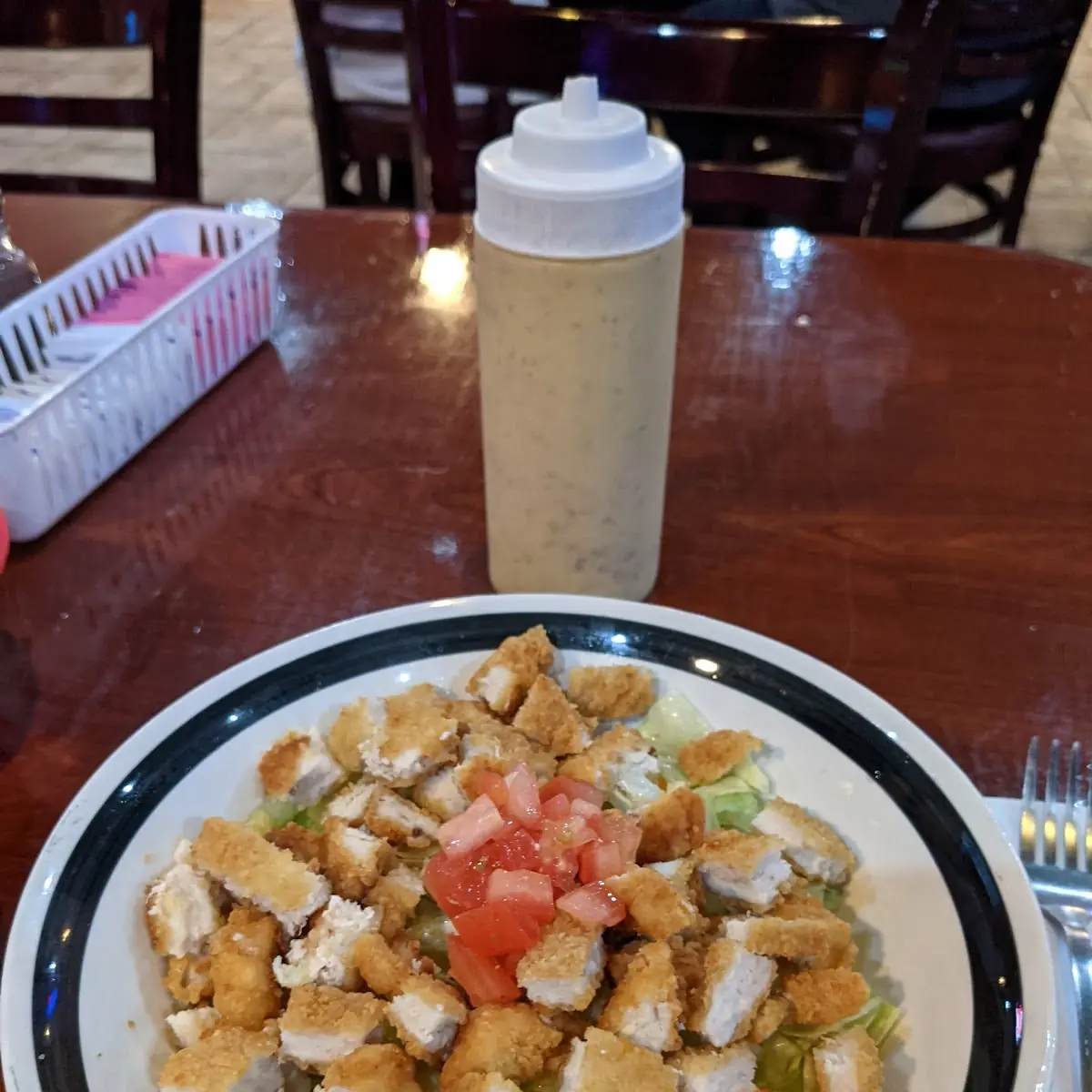 Crispy Chicken Salad