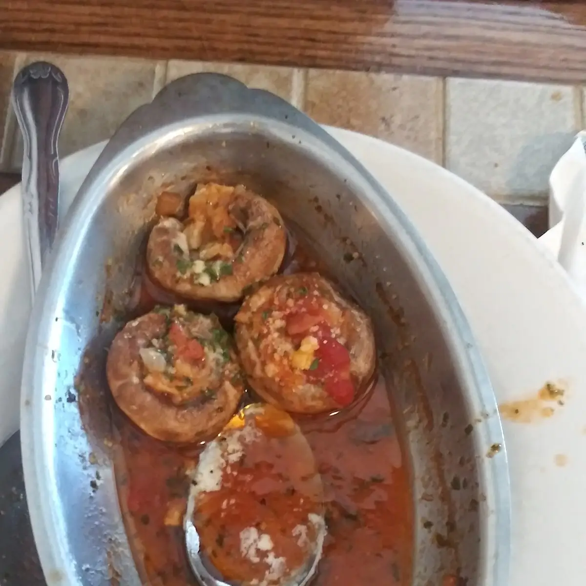 Stuffed Mushrooms with Crabmeat