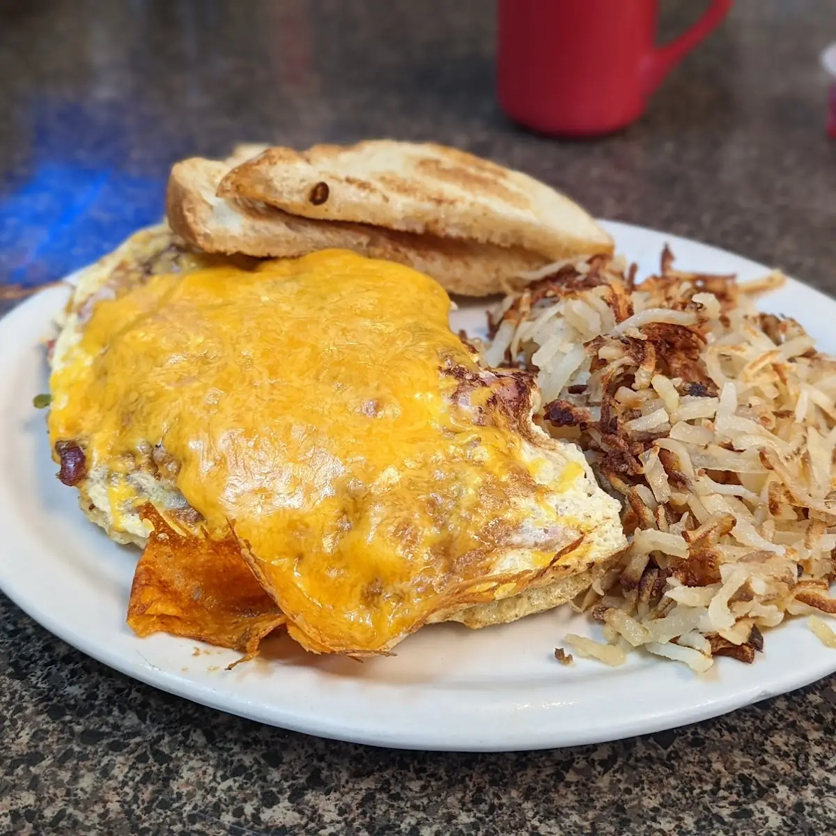 Frizzle Omelette with Jalapeños