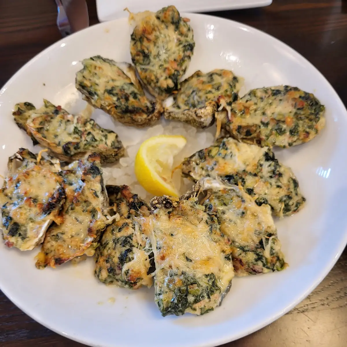 Oysters Rockefeller