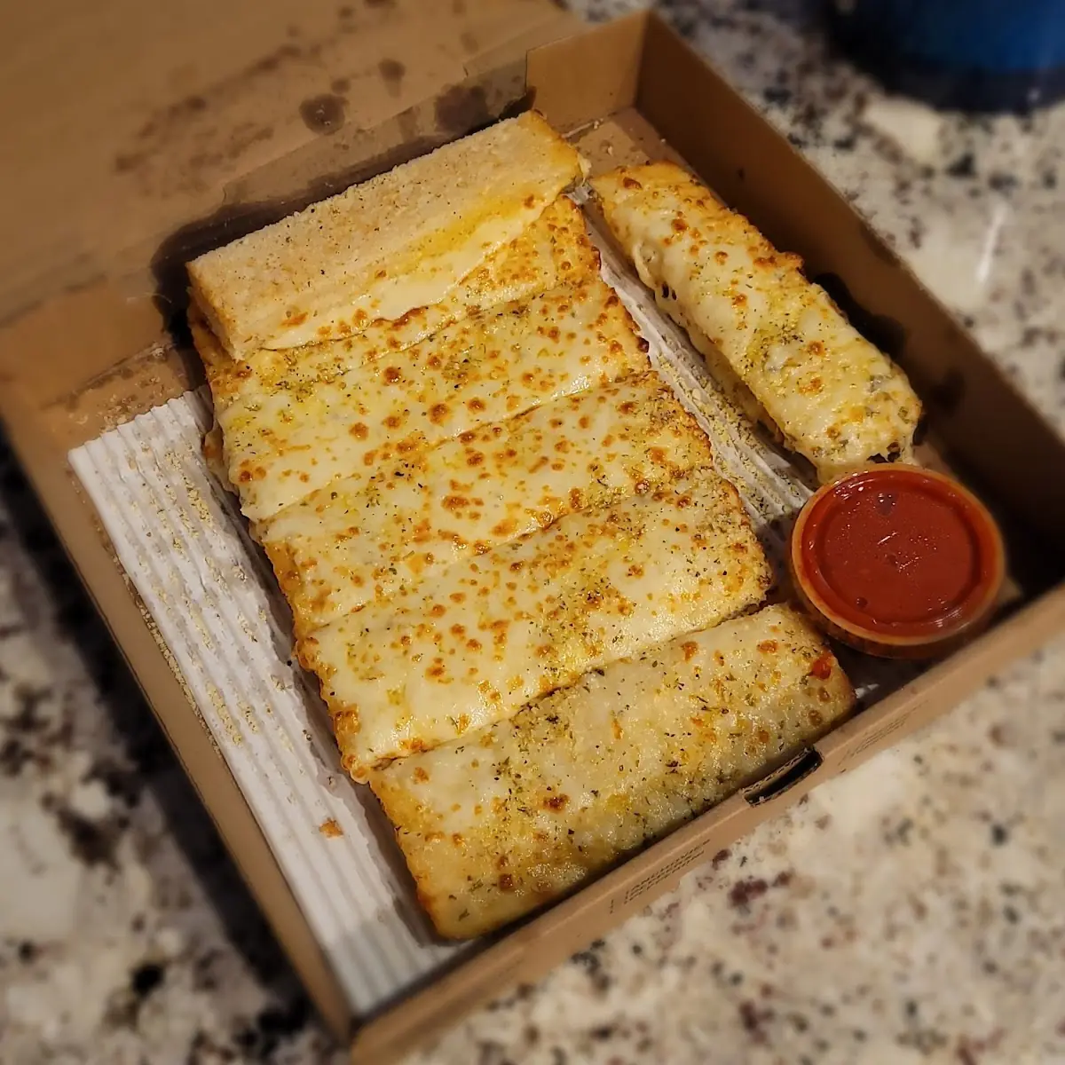Cheesy Bread Strips