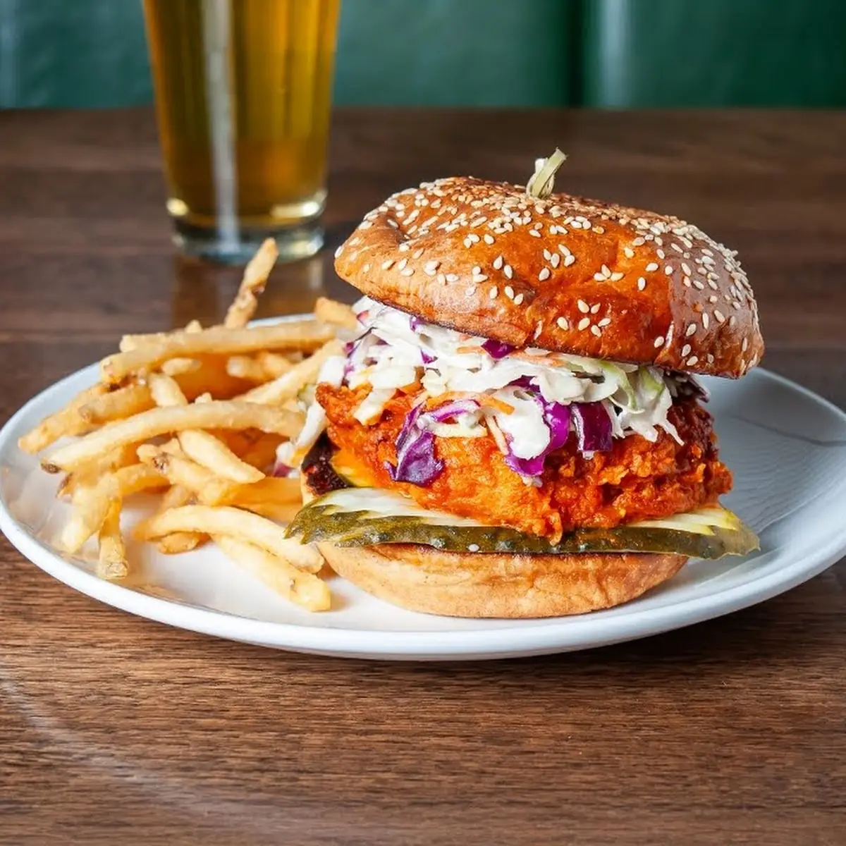 Crispy Chicken Thigh Sandwich
