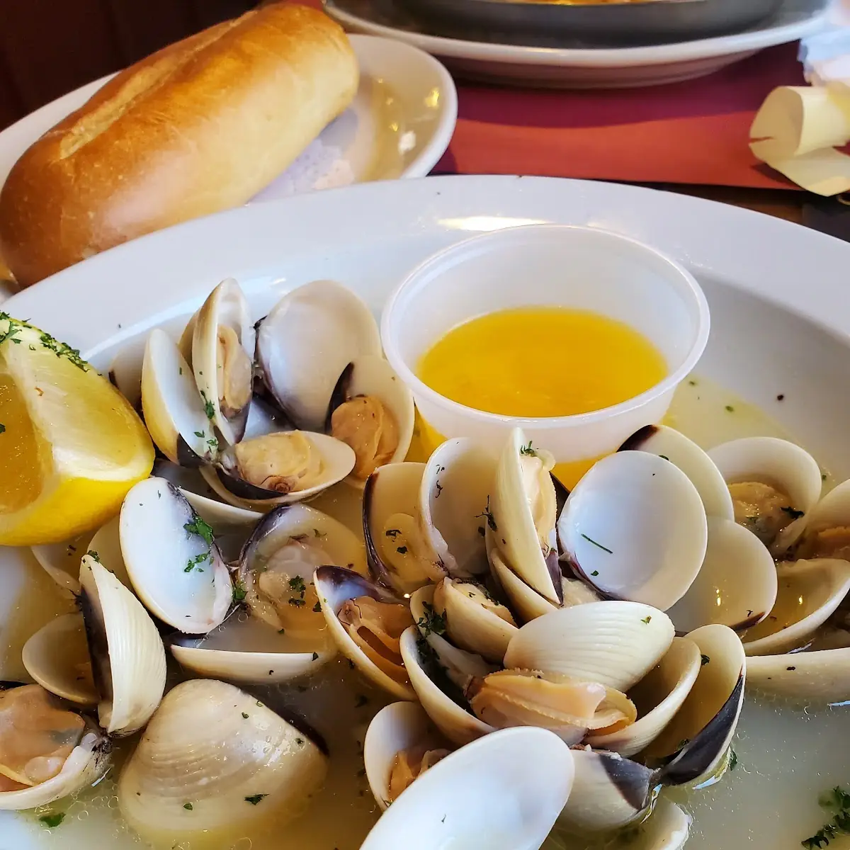 Steamed Clams