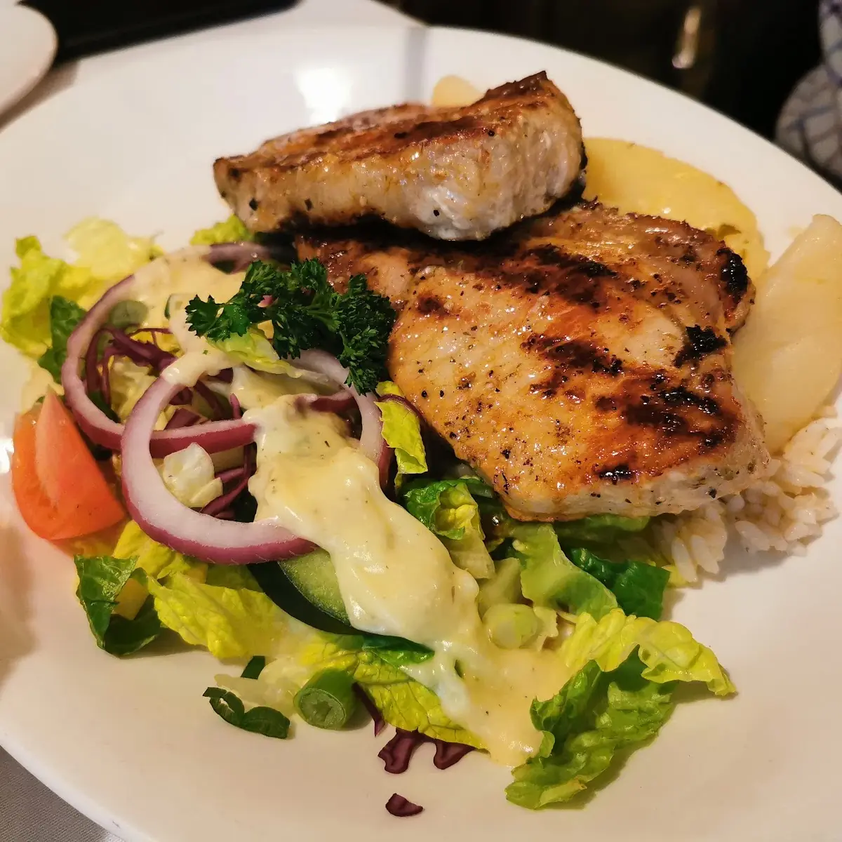 Pork Chop, Grecos