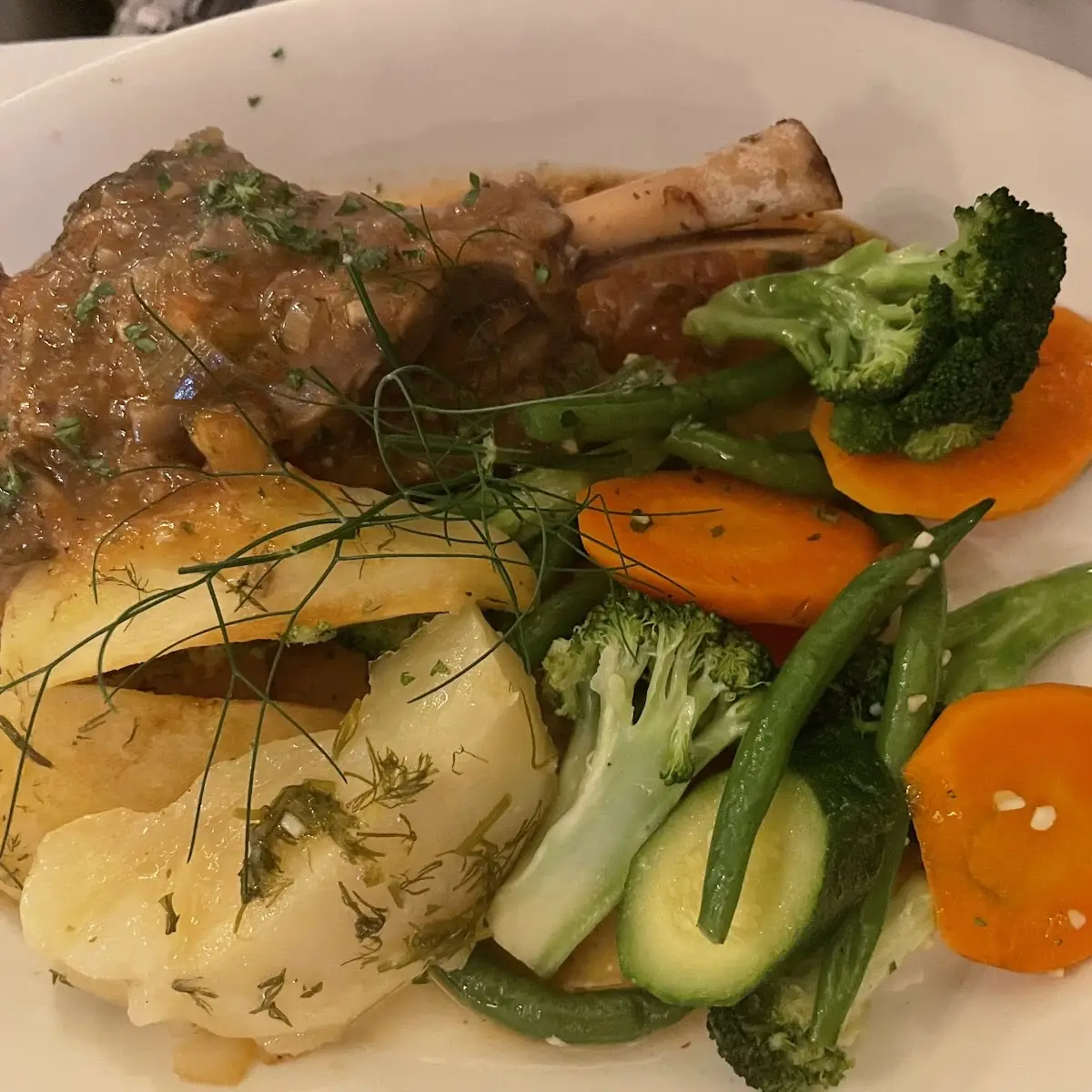 Special Lamb Shank, Grecos