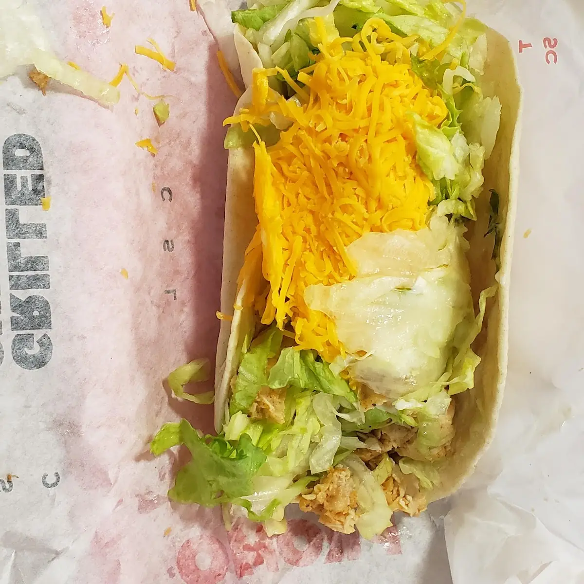 Chicken Soft Taco