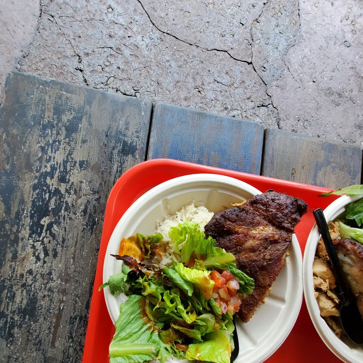 Rib & Chicken Bowl