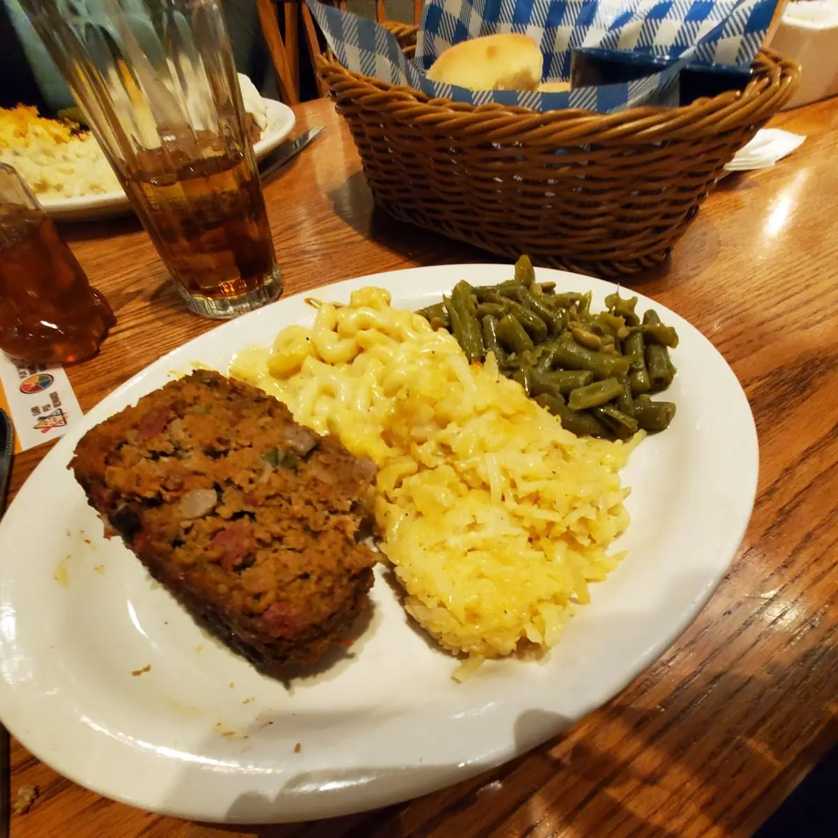 Meatloaf and Mac & Cheese