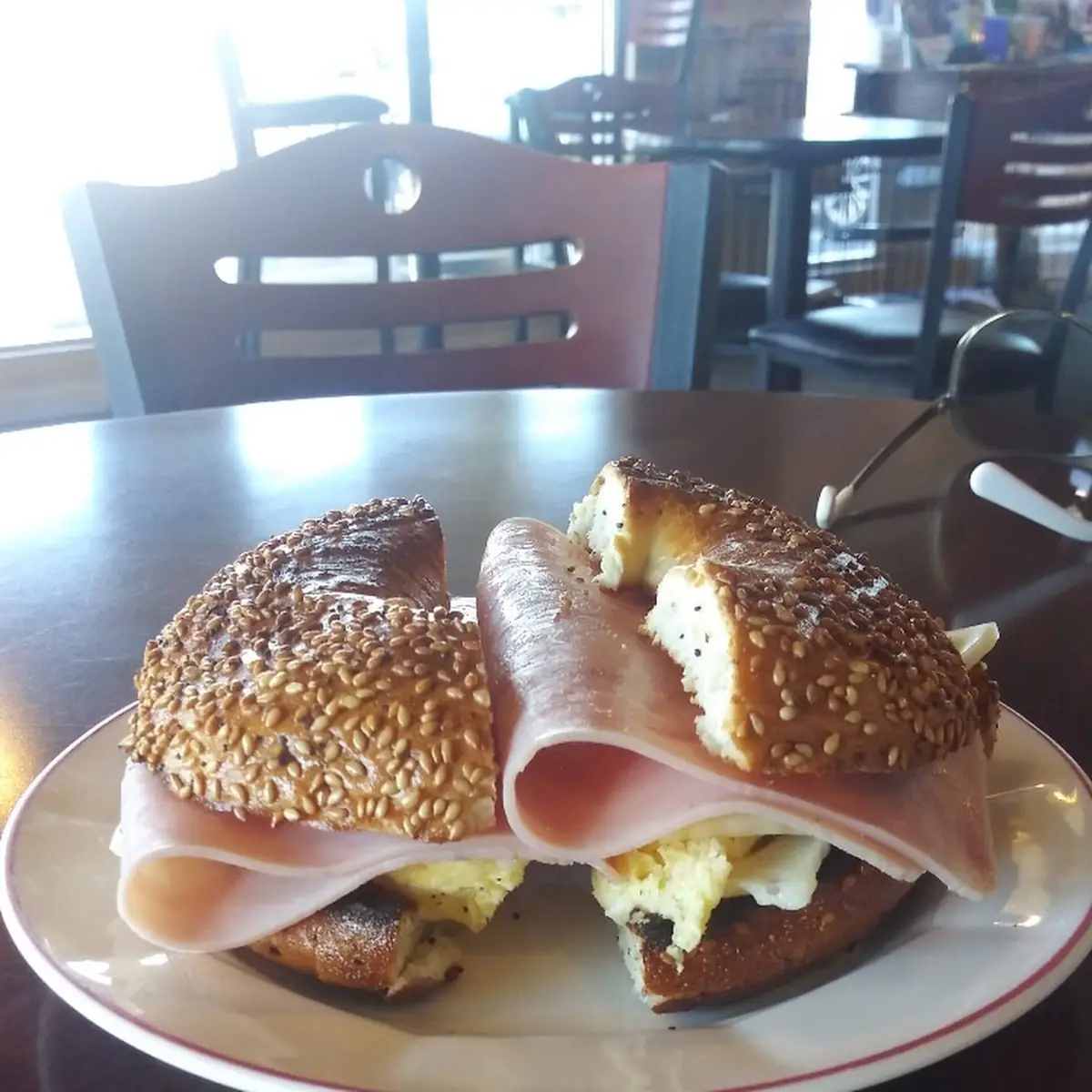 Egg and Cheese Bagel