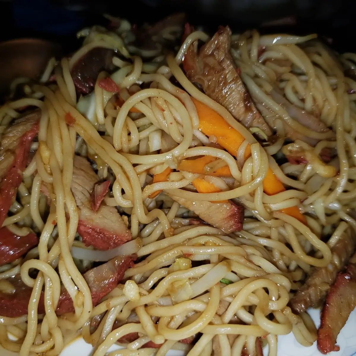 BBQ Pork Lo Mein