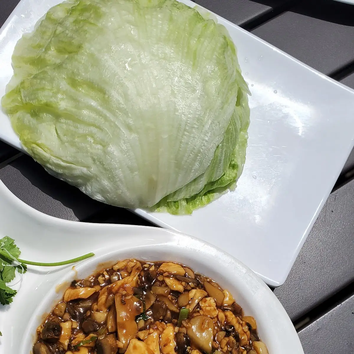 Chicken Lettuce Wraps