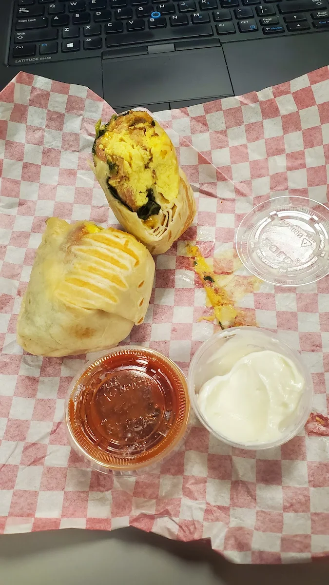 Breakfast Burrito Add Spinach