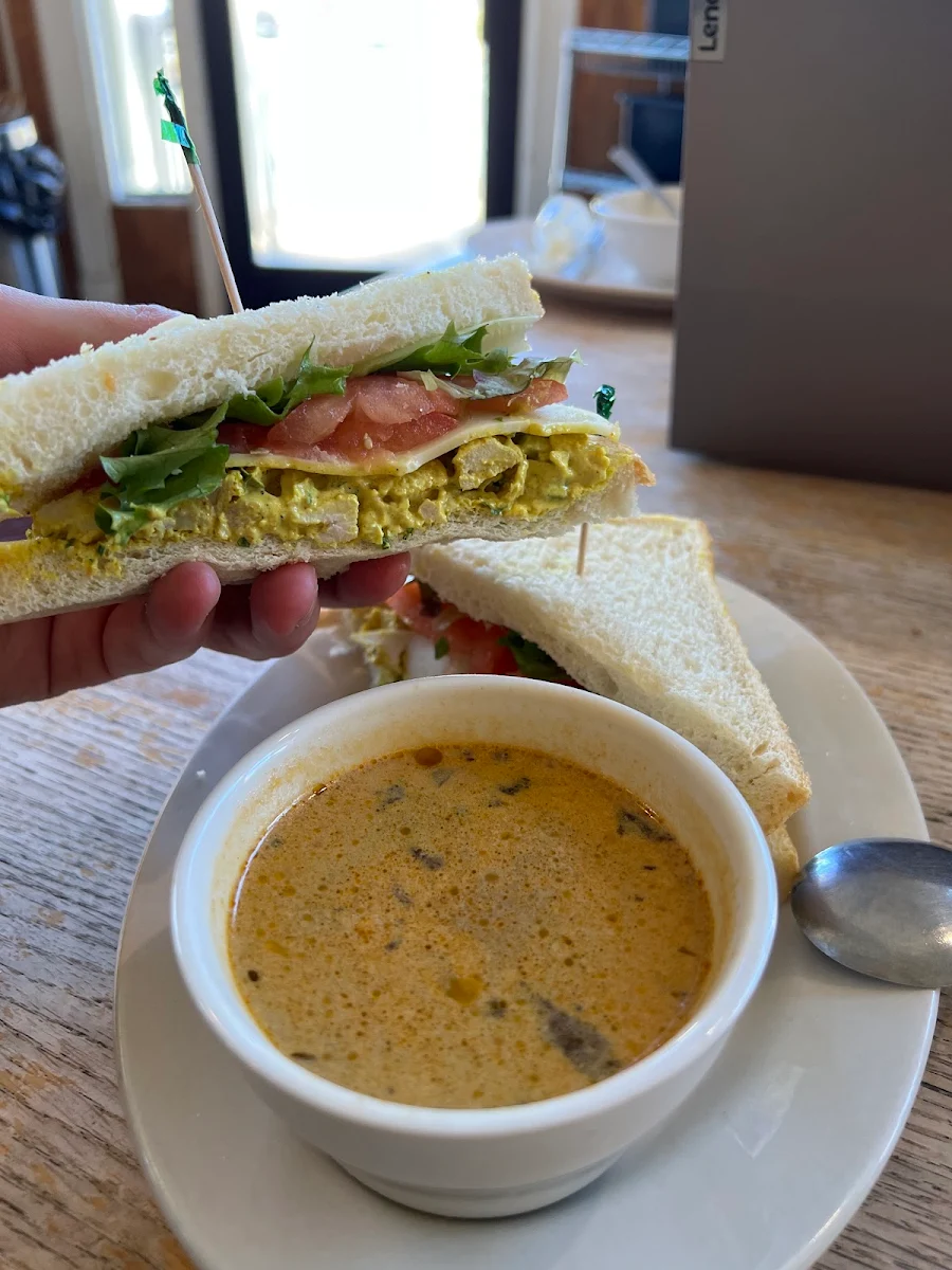 Curry Chicken Salad Sandwich