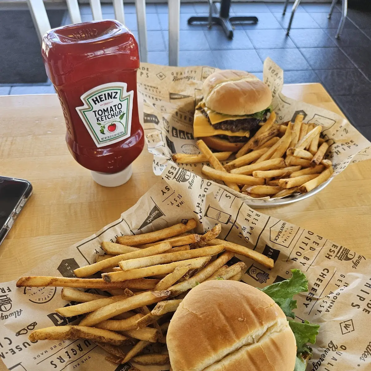 Bacon Cheeseburger Combo