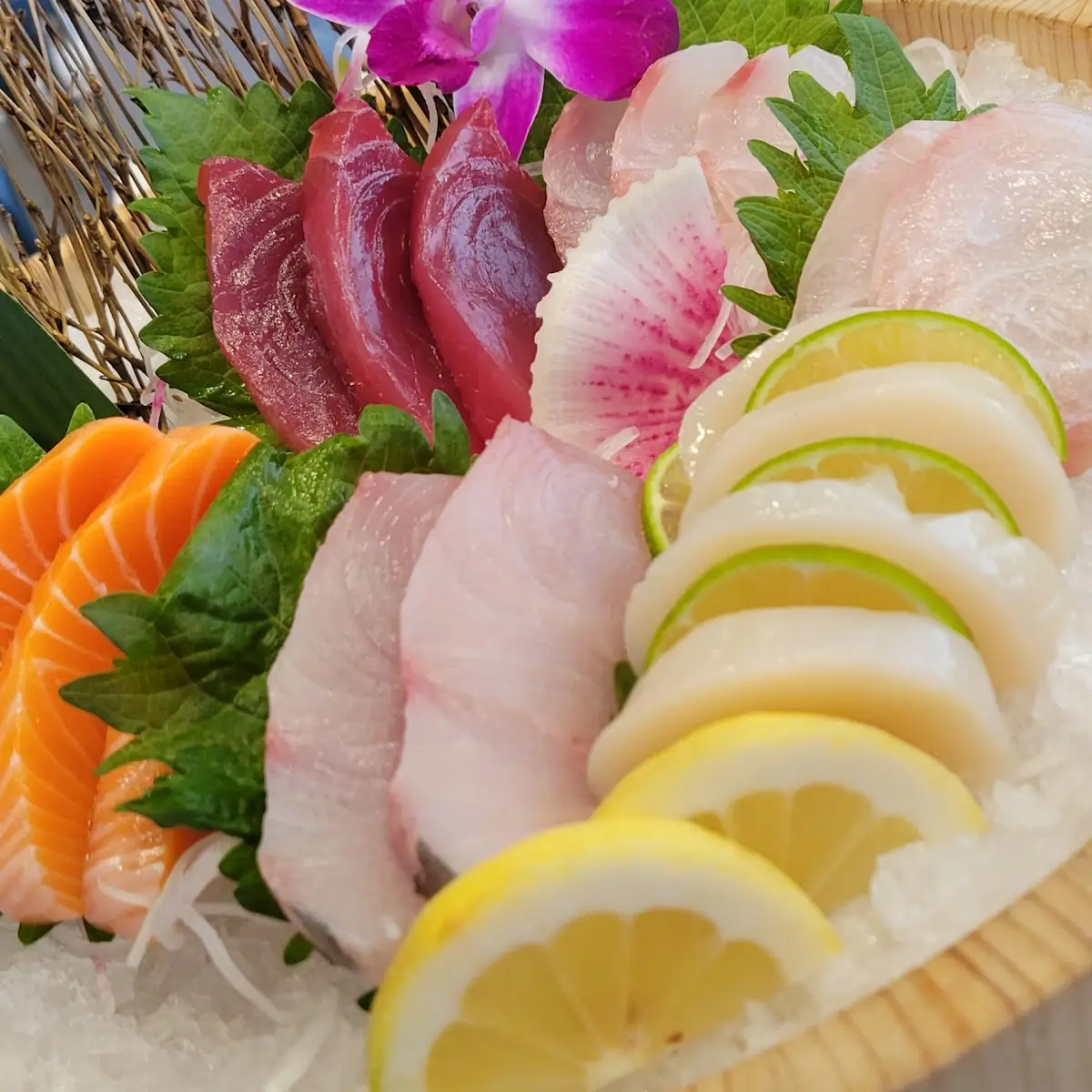Assorted Sashimi on Ice