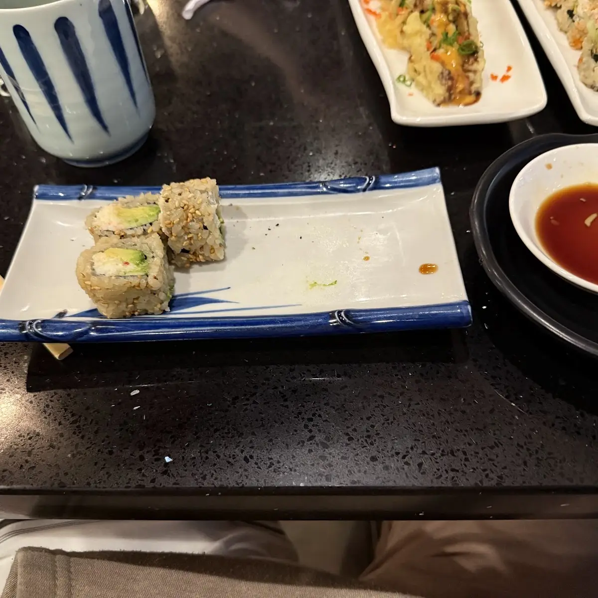 Salmon and Tuna Sushi Roll