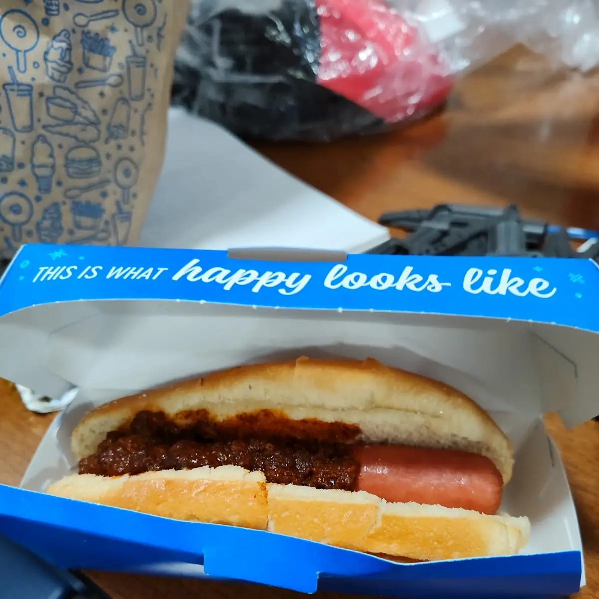 Sad Excuse for a Chili Dog