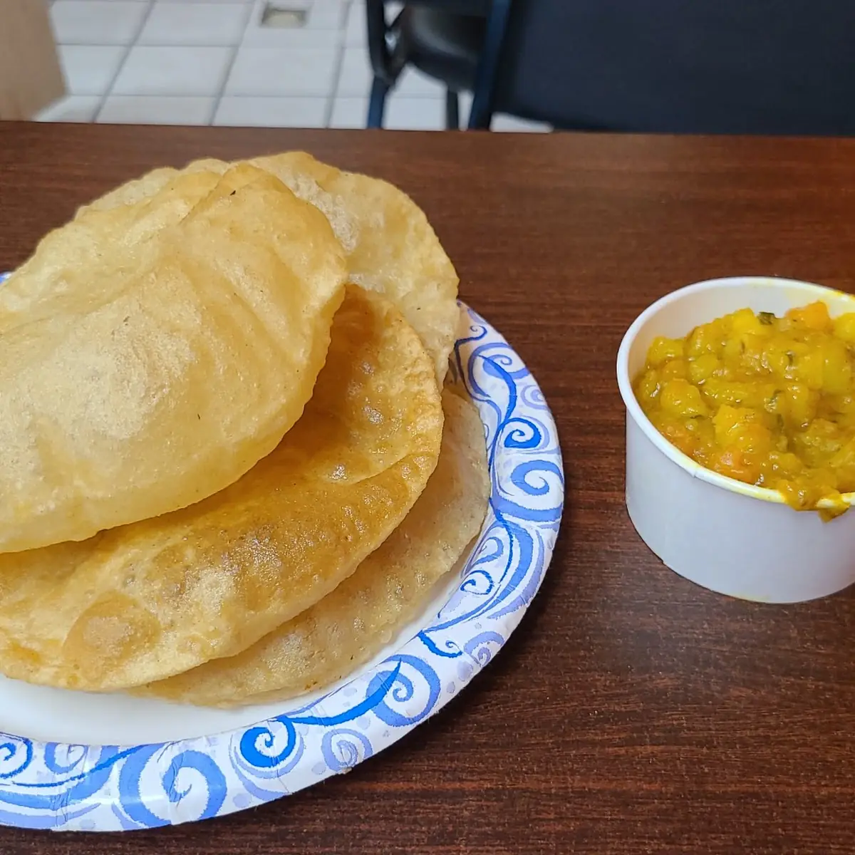 Aloo Puri Bhaji