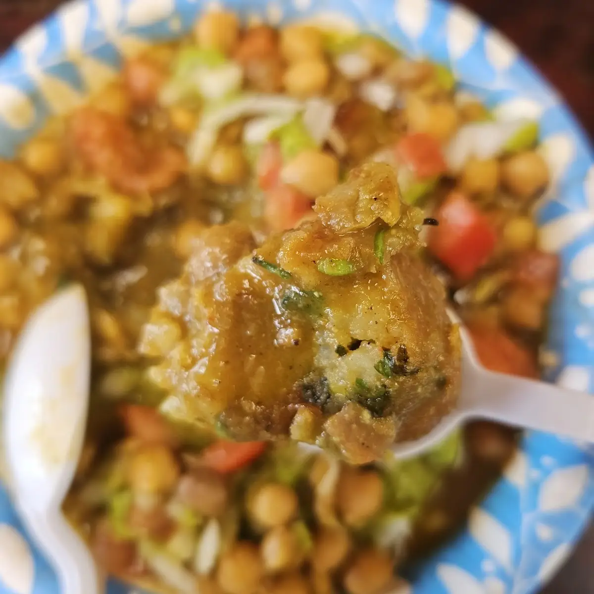 Aloo Tikki Chaat