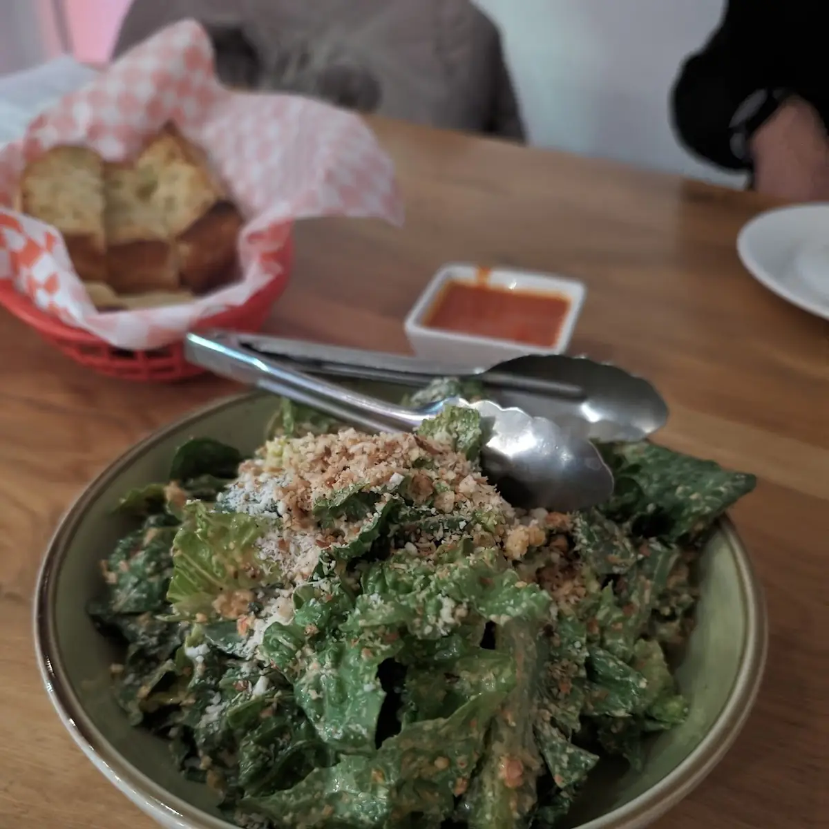 Spicy Caesar Salad