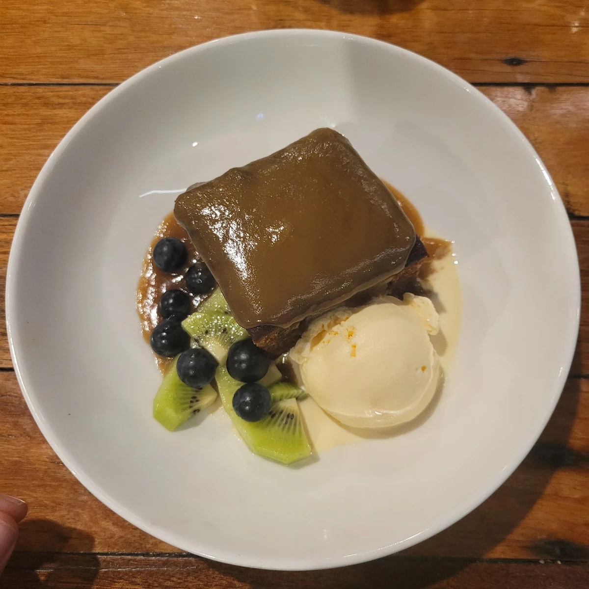 Classic Sticky Date Pudding, Binna Burra Tea House