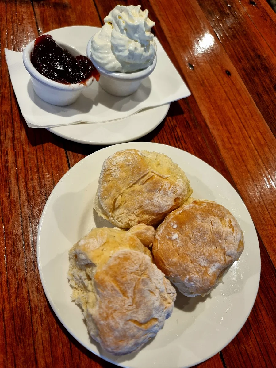 Scones with Jam and Cream, Binna Burra Tea House