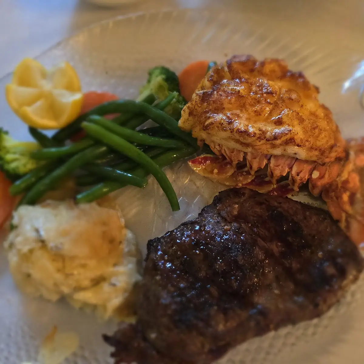 Surf and Turf Lobster
