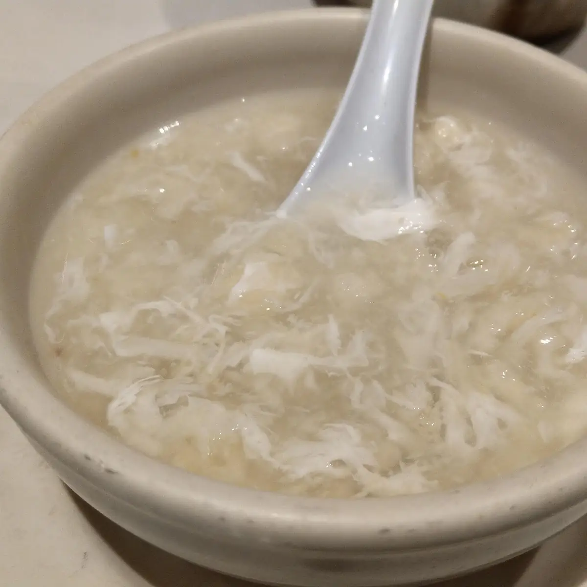 Sweet Corn with Minced Chicken Soup